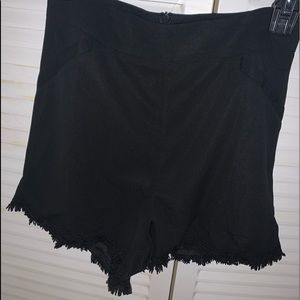 Black brand new SHEIN shorts.